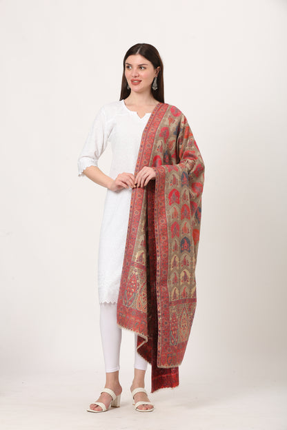 kani zari pashmina shawl