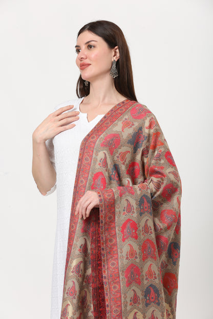 kani zari pashmina shawl