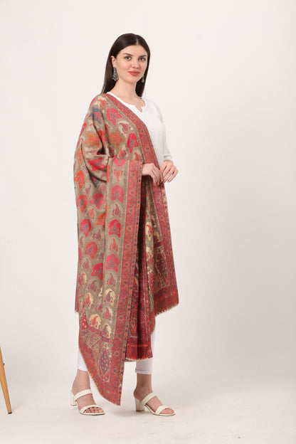 kani zari pashmina shawl