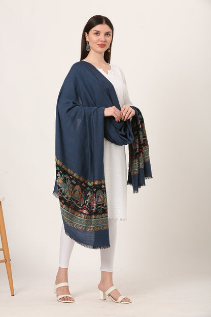 posh fine woolen palla shawl