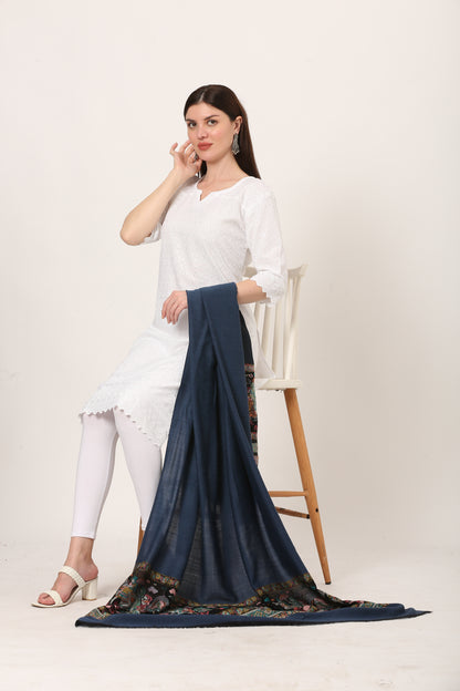 posh fine woolen palla shawl