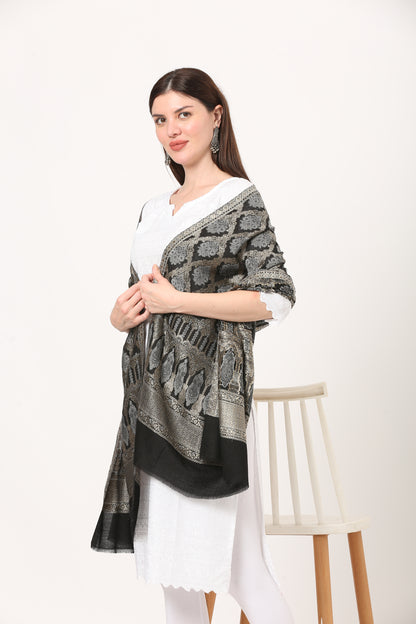 posh kani fine woolen stole