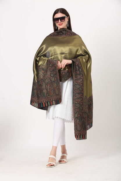 kani zari pashmina shawl