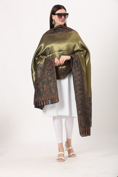 kani zari pashmina shawl