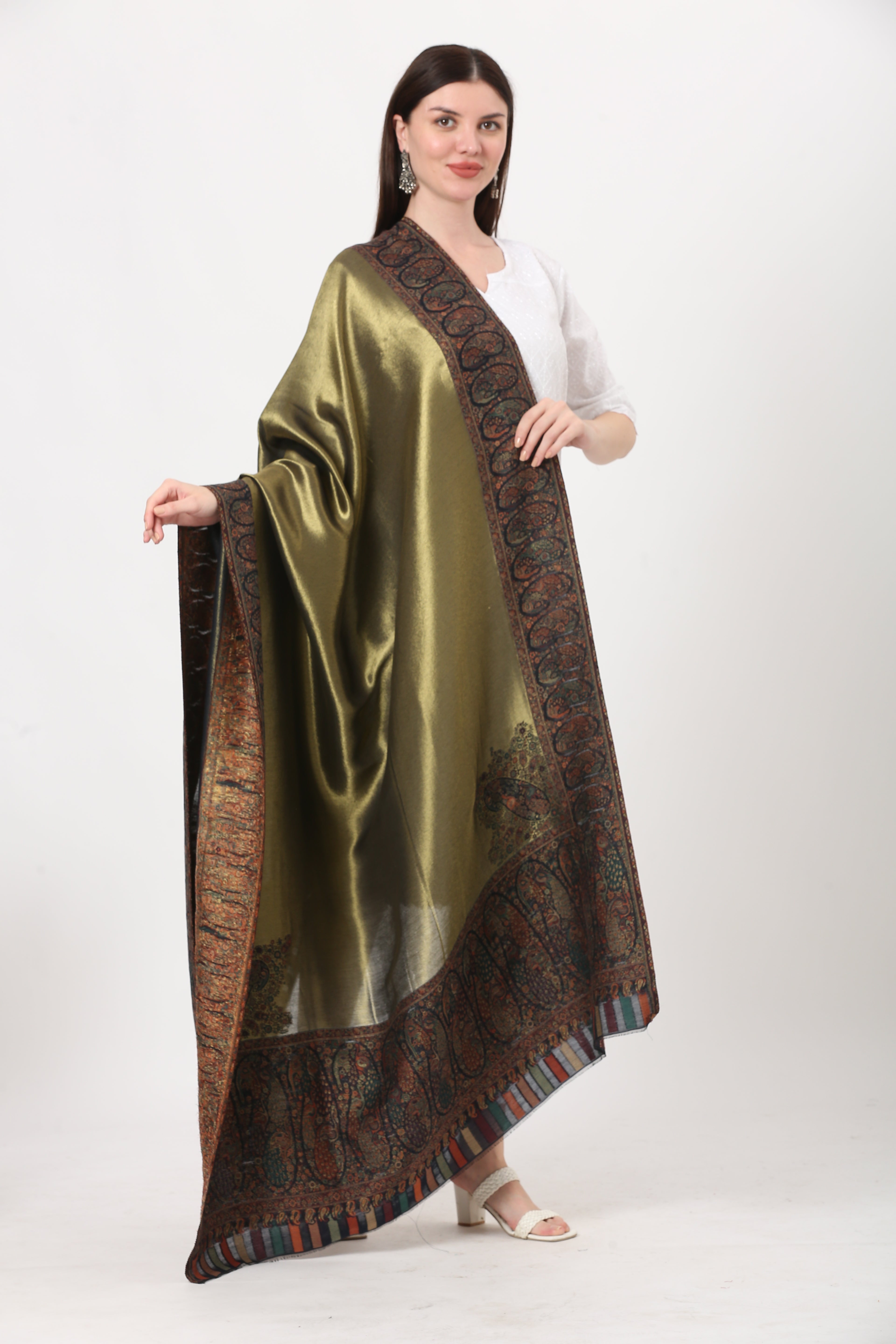 kani zari pashmina shawl