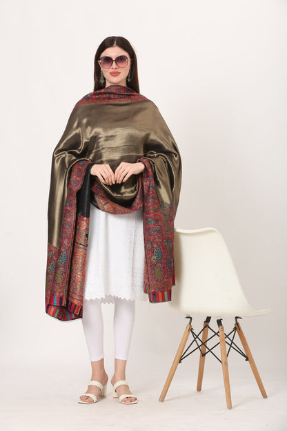 kani zari pashmina shawl