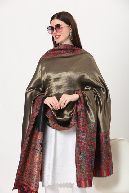 kani zari pashmina shawl