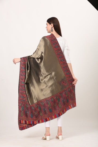 kani zari pashmina shawl
