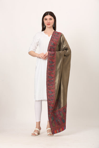 kani zari pashmina shawl