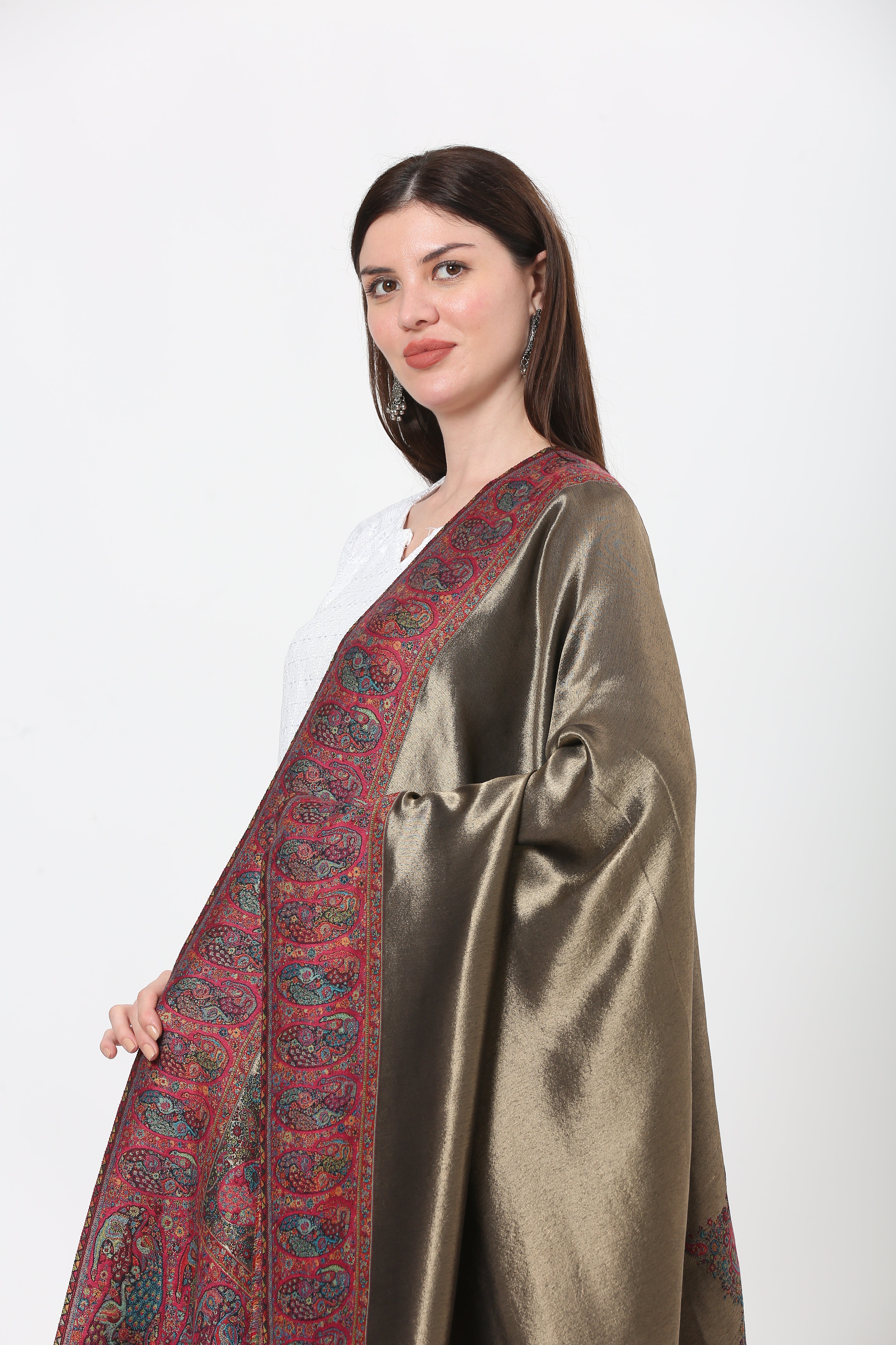 kani zari pashmina shawl