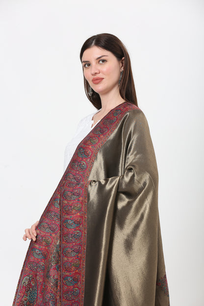 kani zari pashmina shawl