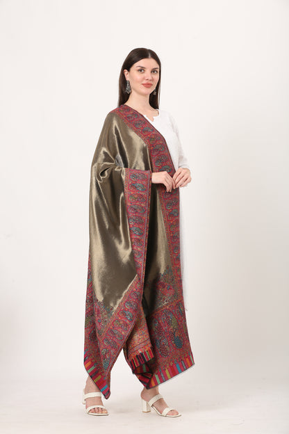 kani zari pashmina shawl